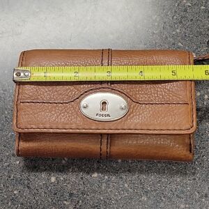 Fossil Tan Leather Wallet